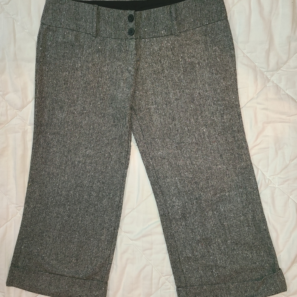 Rue 21 Cuffed Wide Leg Capri Pant